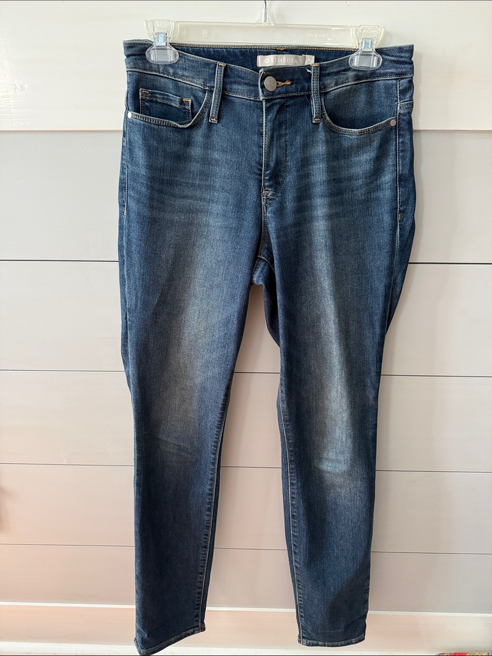 Athleta Women's Stretch Jeans in Dark Indigo Wash size 4